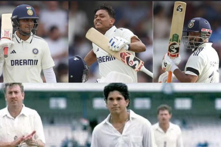1990 में जब ओल्ड ट्रैफर्ड में बना शतक, कहां थे तब शुभमन गिल और ऋषभ पंत