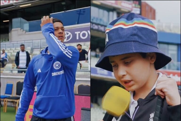 इमोशनल हुए जायसवाल, मैदान पर आया नन्हा मेहमान, फिर किया दिल जीतने वाला काम