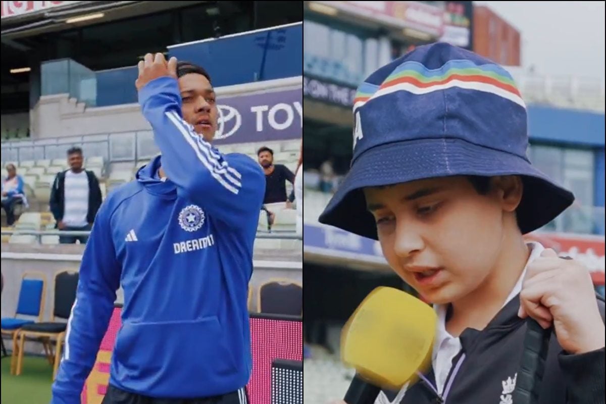 इमोशनल हुए जायसवाल, मैदान पर आया नन्हा मेहमान, फिर किया दिल जीतने वाला काम