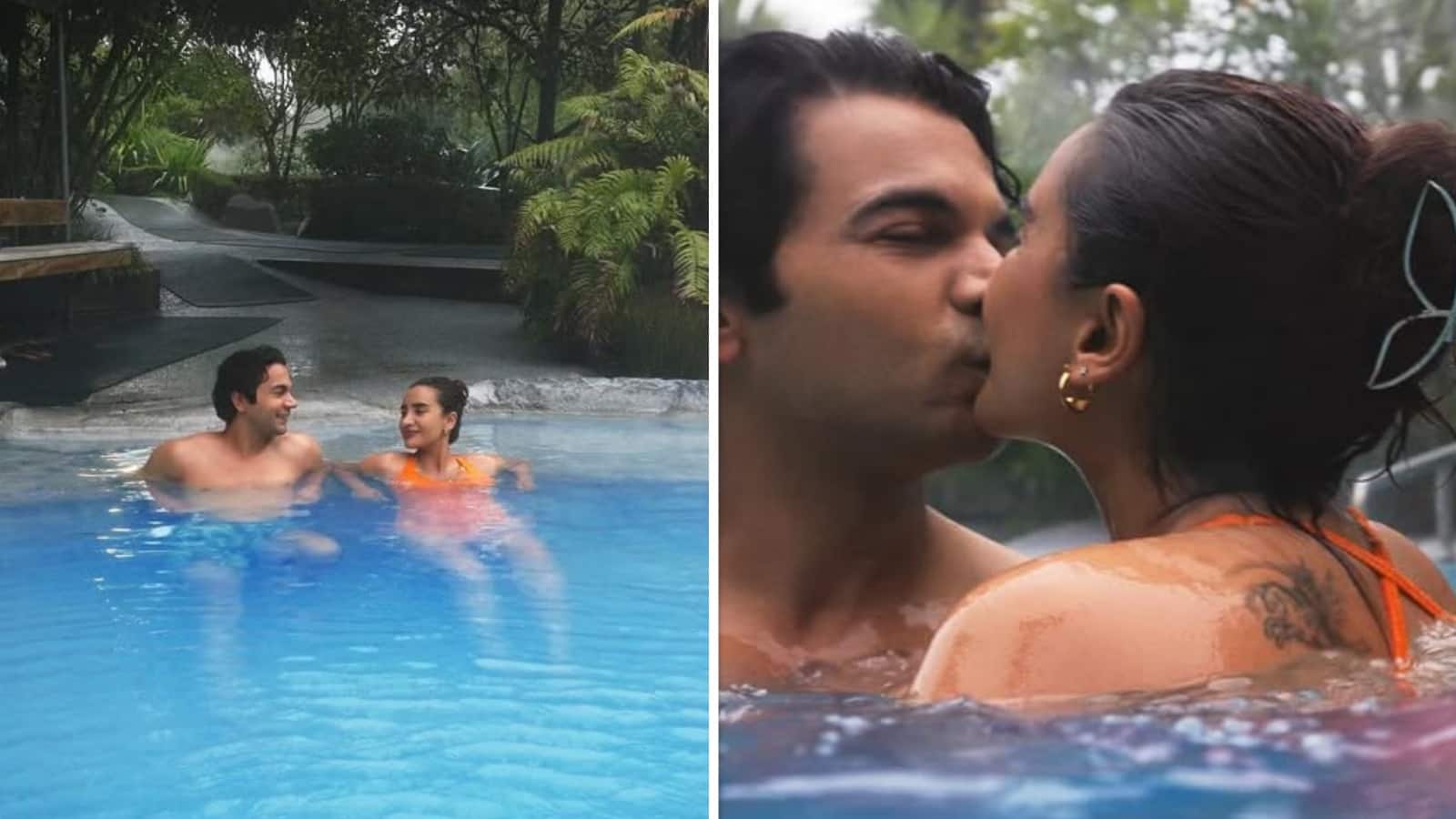 Rajkummar Rao Patralekha Babymoon: बेबीमून पर पत्रलेखा संग रोमांटिक हुए राजकुमार,  लिपलॉक करते पूल की वीडियो वायरल