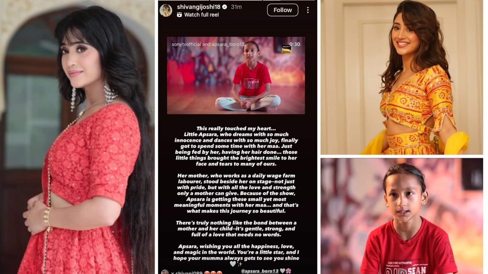 Shivangi Joshi: ‘सुपर डांसर चैप्टर 5’ में मां-बेटी को देख भावुक हुईं शिवांगी जोशी, सोशल मीडिया पर शेयर किया नोट