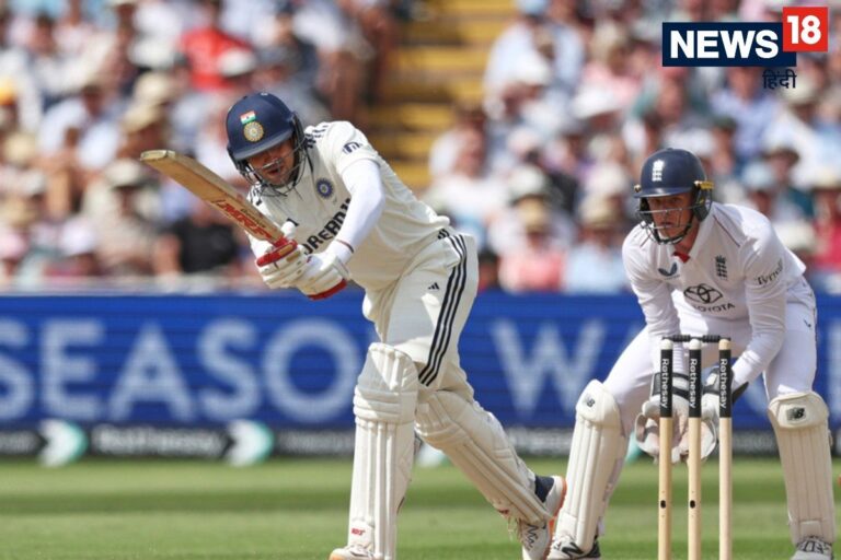 शुभमन गिल ने मारा ऐसा शॉट, दो अंग्रेज खिलाड़ी आपस में भिड़ गए