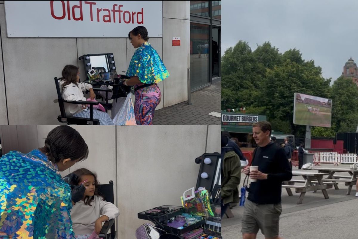 VIDEO: मैनचेस्टर स्टेडियम में देखिए कैसे बनते है अलग-अलग तरह के टैटू