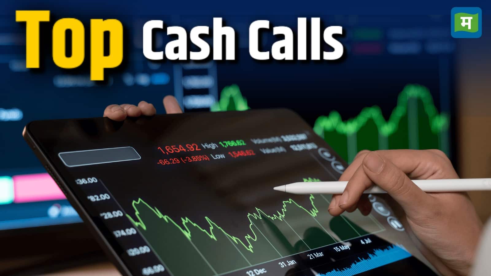 Top Cash Calls: वोलैटाइल बाजार में एक्सपर्ट्स ने सुझाये तीन कैश कॉल्स, तीनों स्टॉक्स में लगेगा मुनाफे का तड़का