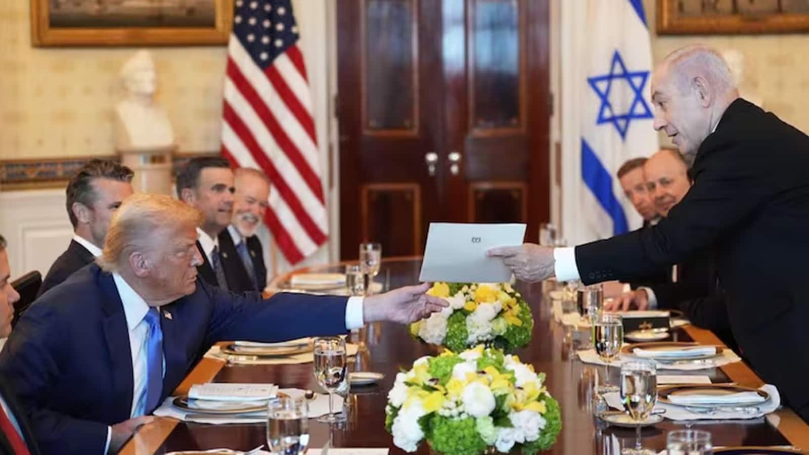 ट्रंप नोबेल शांति पुरस्कार के हकदार, इजरायल के पीएम बेंजामिन नेतन्याहू ने कमेटी को भेजा नाम