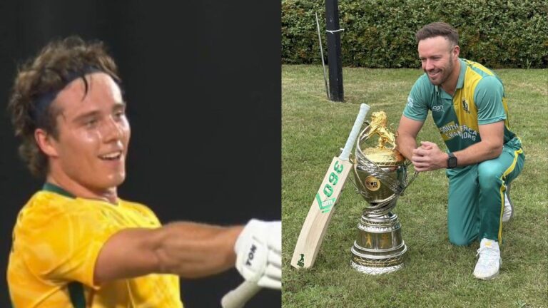 12 चौके और 8 छक्के...इस खिलाड़ी ने कंगारुओं का किया बुरा हाल...जड़ा ताबड़तोड़ शतक, अब एबी डिविलियर्स ने IPL टीमों से पूछा ये सवाल