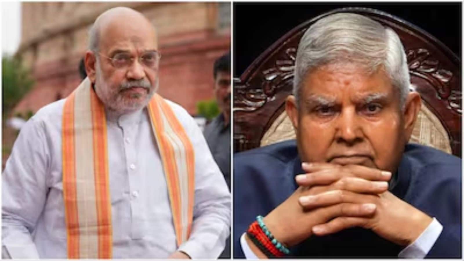 'स्वास्थ्य कारणों से दिया इस्तीफा...', गृह मंत्री अमित शाह ने जगदीप धनखड़ के इस्तीफे पर विपक्ष के आरोपों का किया खंडन