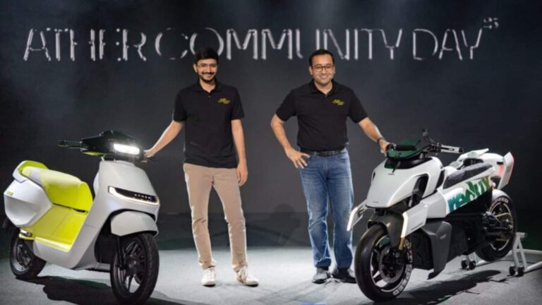 Ather Energy ने लॉन्च किया नया स्कूटर, अब राइडर्स को सड़क पर गड्ढों की पहले मिलेगी जानकारी
