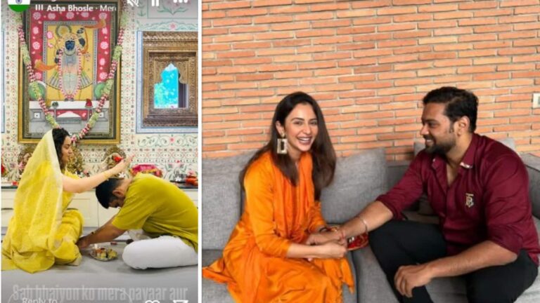 Raksha Bandhan 2025: बॉलीवुड सेलेब्स ने धूमधाम से मनाया, कंगना रनौत से रकुलप्रीत तक ने बांधी भाई की कलाई पर राखी