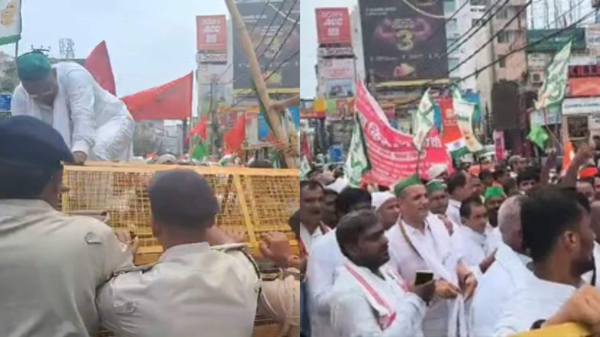 Bihar Farmers Protest: पटना में जोरदार प्रदर्शन...सड़क पर उतरे हजारों किसान, रखी ये बड़ी मांगें!