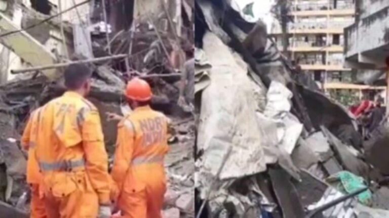 Building Collapses in Palghar: महाराष्ट्र के पालघर में भरभराकर जमींदोज हुई चार मंजिला बिल्डिंग, 2 की मौत, 9 घायल