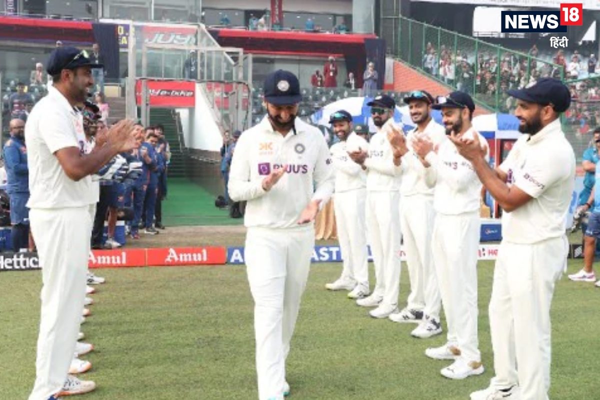 जब तूफान आया...गंभीर और युवराजने पुजारा के धैर्य और जज्बे को किया सलाम