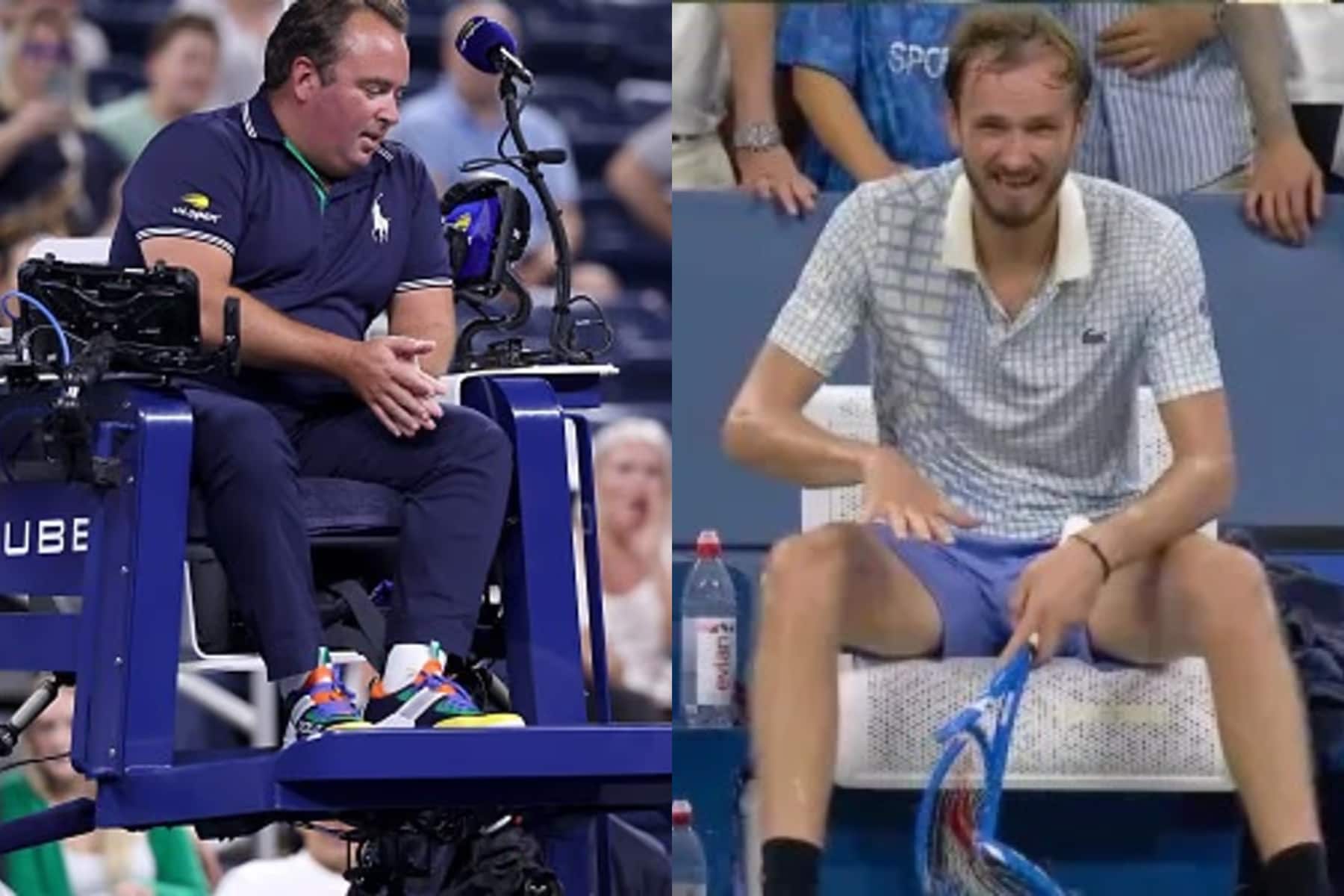US Open में फोटोग्राफर को लेकर क्यों मचा बवाल, रेफरी से तीखी बहस के बाद मेदवेदेव ने तोड़ दी रैकट, सामने आया वीडियो