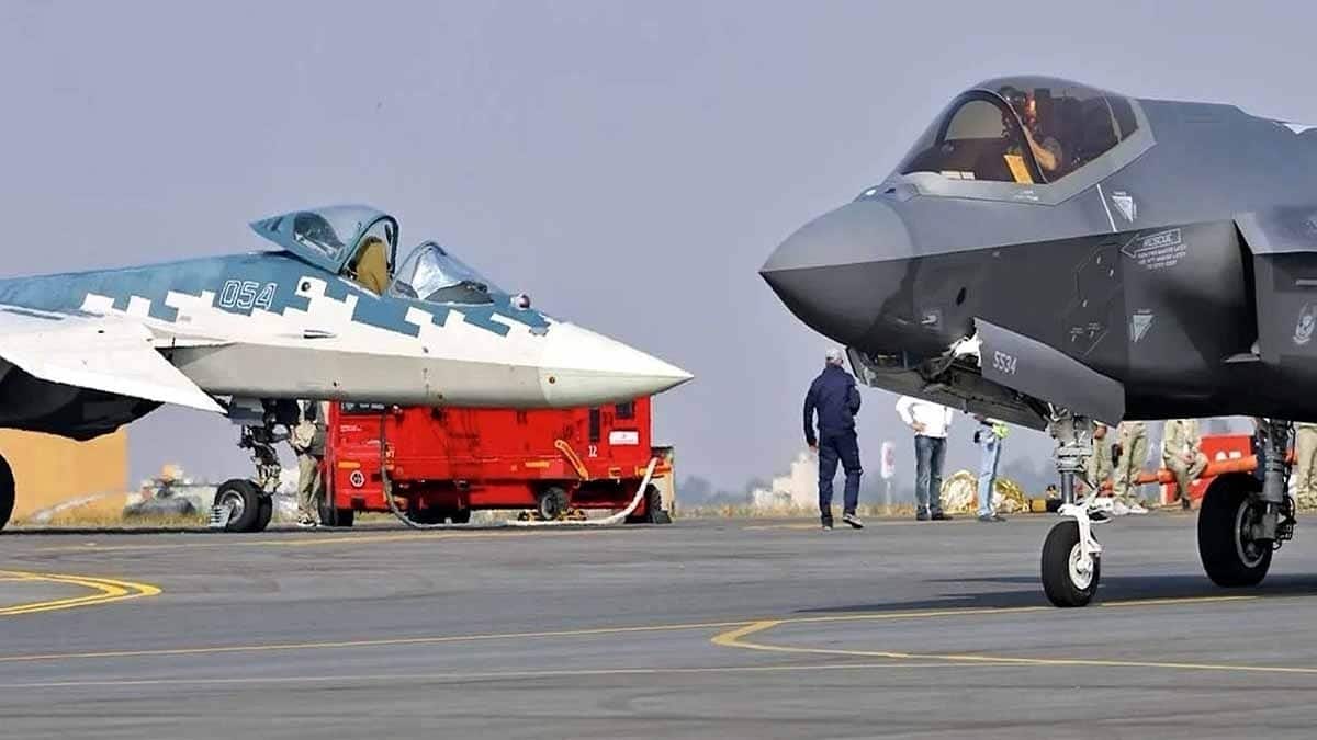 Su-57 या F-35...इंडियन एयर फोर्स के लिए कौन होगा गेमचेंजर? किस फाइटर जेट में भारत की दिलचस्पी