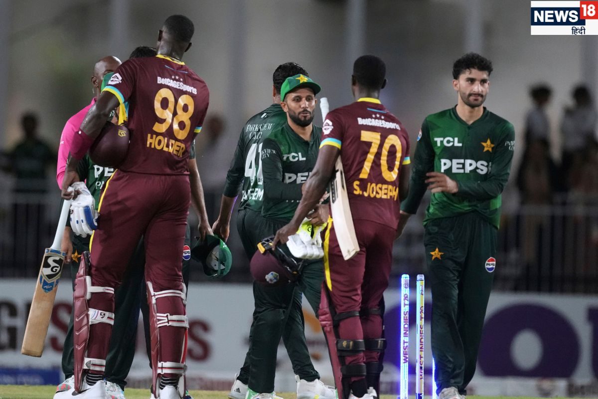 पाकिस्तान ने वेस्टइंडीज से जीता पहला T20, कैरेबियंस की घर में लगातार छठी हार