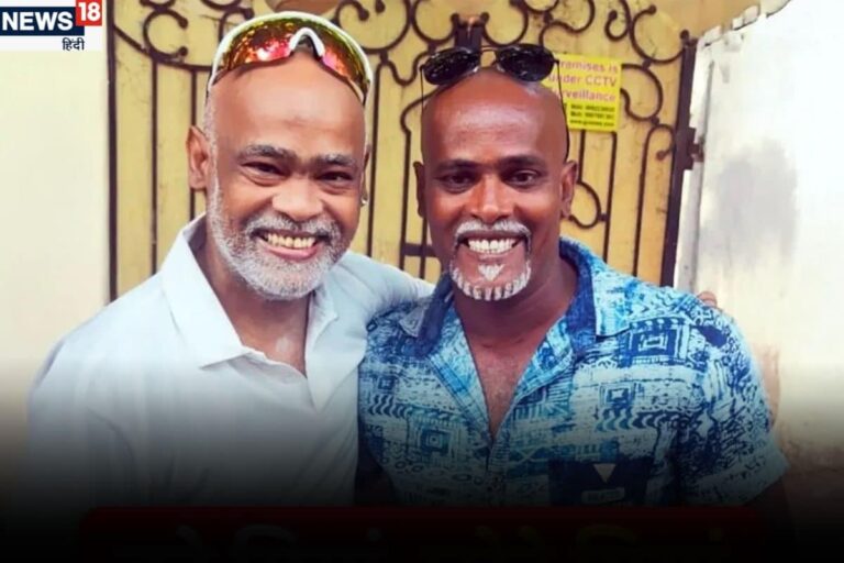 वही चेहरा, वही स्टाइल...विनोद कांबली का हमशक्ल भाई, देखकर नहीं कर पाओगे यकीन