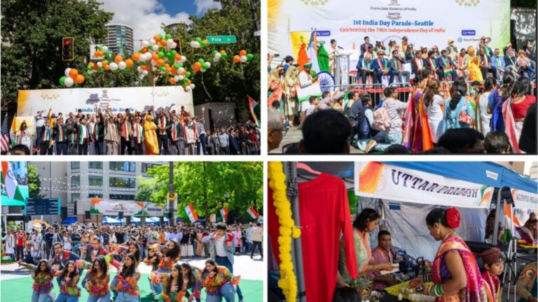 सिएटल में पहले 'INDIA DAY PARADE' का हुआ भव्य आयोजन, सभी 28 राज्यों की संस्कृतियों की दिखी झलक