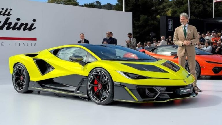 Lamborghini Fenomeno: Lamborghini ने पेश की Fenomeno सुपरकार, 2.4 सेकंड में पकड़ती है 100kmph की स्पीड