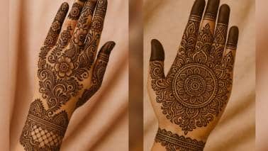 Hartalika Teej 2025 Mehndi Design: हरतालिका तीज पर 10 मिनट में बनाएं आसान और खूबसूरत मेहंदी डिजाइन