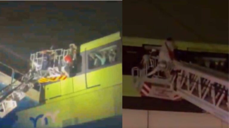 Mumbai Monorail Video: भारी बारिश में एलिवेटेड ट्रैक पर फंसी मोनो रेल, एक घंटे बाद लोगों को ऐसे किया गया रेस्क्यू