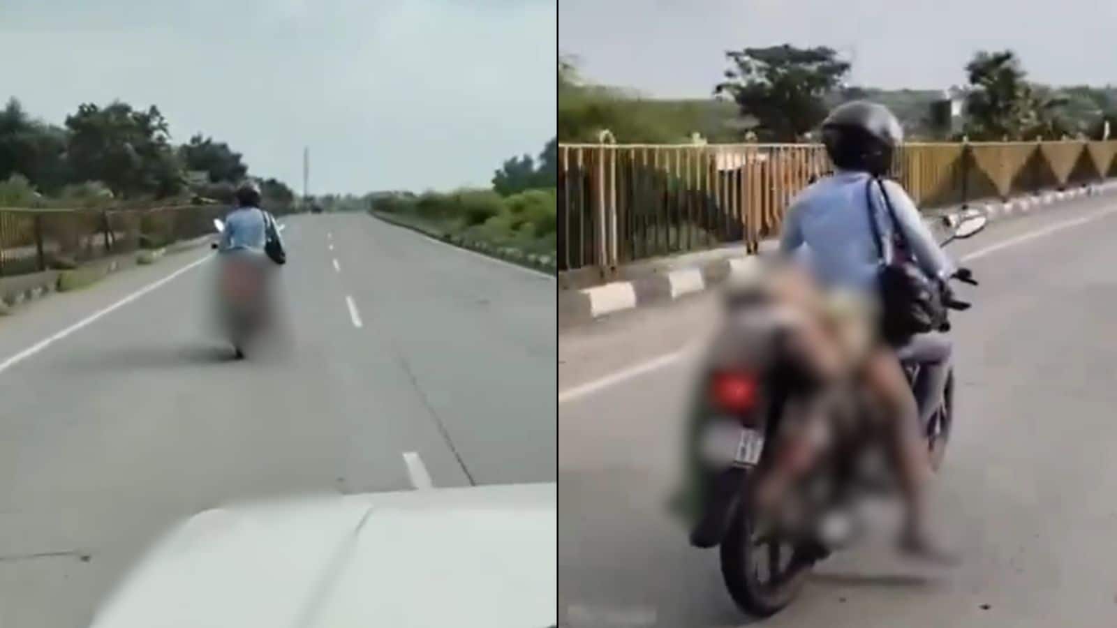 Viral Video: पत्नी की लाश को बाइक पर बांध कर ले जाता पति! ट्रक की टक्कर से हुई मौत, नहीं मिली कोई मदद