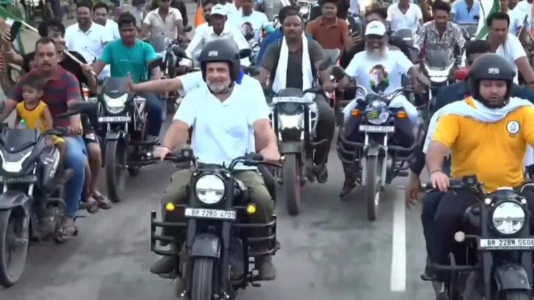 बिहार की रैली में प्रधानमंत्री के खिलाफ अपशब्द! BJP ने राहुल और तेजस्वी पर साधा निशाना, कहा- ऐसी नीचता पहले कभी नहीं देखी