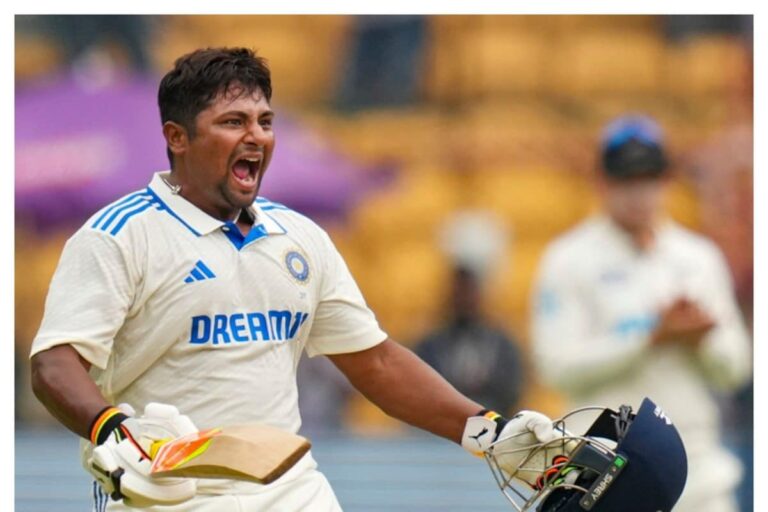 सरफराज हैं कि मानते ही नहीं... फिर ठोका दूसरा शतक, इस बार हरियाणा बना शिकार