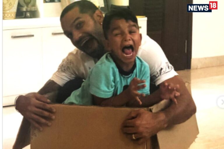 काश जोरावर यहां होता... धवन को सता रही बेटे की याद, गर्लफ्रेंड ने लुटाया प्यार