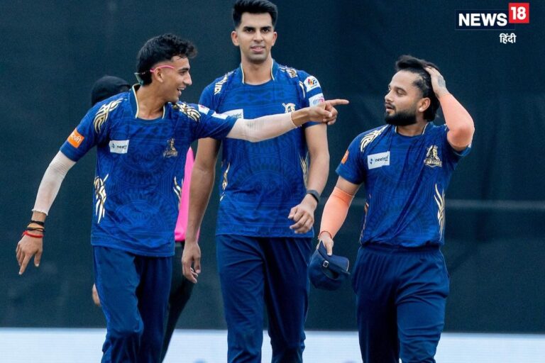 2 गेंदबाजों ने मिलकर लिए 7 विकेट, 82 रन से टीम ने मारी बाजी, जीत का खुला खाता