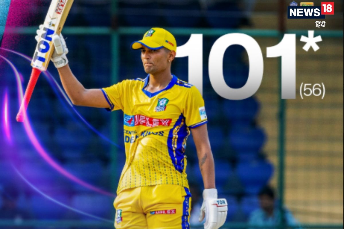 IPL में नहीं बिका तो पहुंच गया इस टी20 लीग में, DPL में ठोक दी तूफानी सेंचुरी