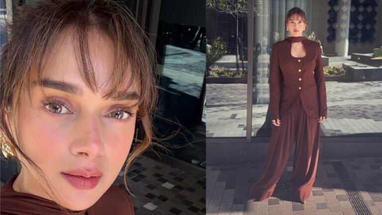 अदिति राव हैदरी ने दिखाया ब्राउन सूट में जलवा, एक्ट्रेस के पावरफुल और स्टाइलिश फैशन स्टेटमेंट ने जीता फैंस का दिल