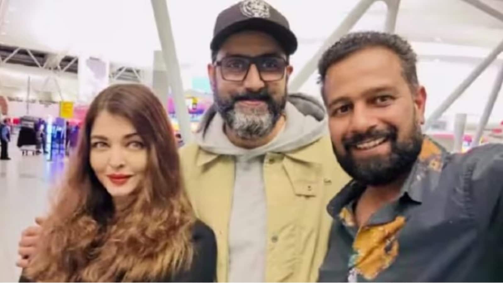 Abhishek Bachchan-Aishwarya Rai: विकेशन से लौटे ऐश्वर्या-अभिषेक, फैन के साथ पोज देते हुए एक्ट्रेस का वीडियो हुआ वायरल