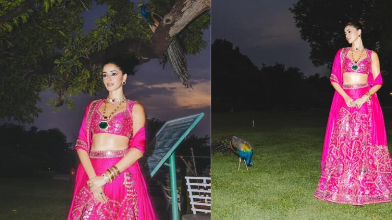 राजस्थानी रंग में रंगी अनन्या पांडे, पिंक रॉयल लहंगे में लग रहीं अप्सरा, अदाओं पर फिदा हुए फैंस!