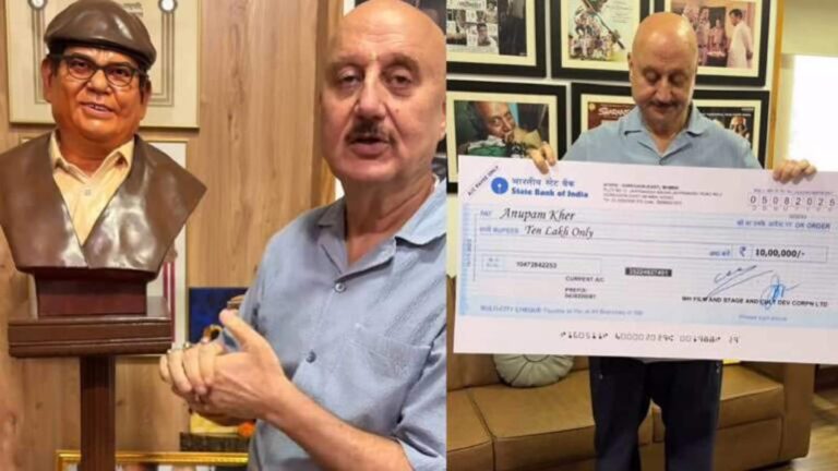 Anupam Kher राज कपूर सम्मान के 10 लाख रुपये से सतीश कौशिक स्कॉलरशिप की शुरुआत करेंगे