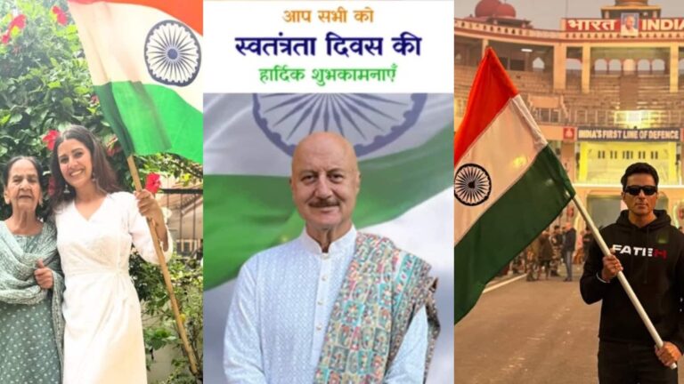 Independence Day 2025: अक्षय कुमार से अजय देवगन तक,  बॉलीवुड सेलेब्स पर चढ़ा देशभक्ति का रंग