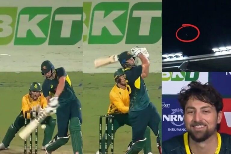 टिम डेविड ने मारा 112 मीटर लंबा छक्का, स्टेडियम के बाहर जाकर गिरी गेंद