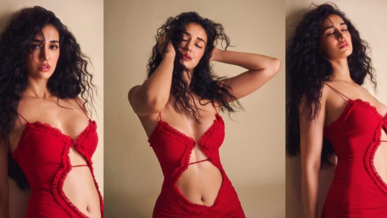 Disha Patani: दिशा पाटनी का हॉट लुक देख फैंस के छूटे पसीने, नेक लाइन ड्रेस में ढाया कहर