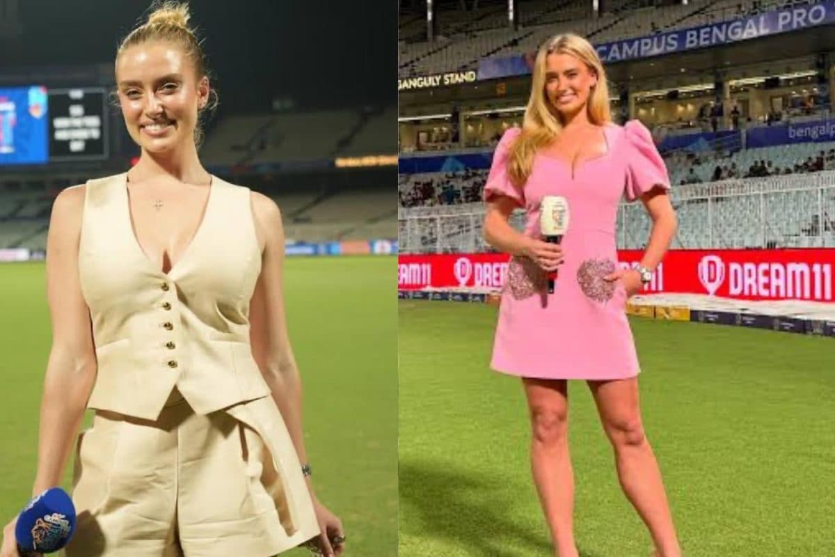 VIDEO: इंग्लिश मेम का देसी गेम, DPL की एंकर को लगी दिल्ली की हवा