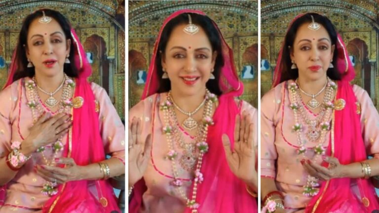 Janmashtami: यशोदा बन श्रीकृष्ण जन्मोत्सव की हेमा मालनी ने शुभकामनाएं, कान्हा की भक्ति में हुईं लीन