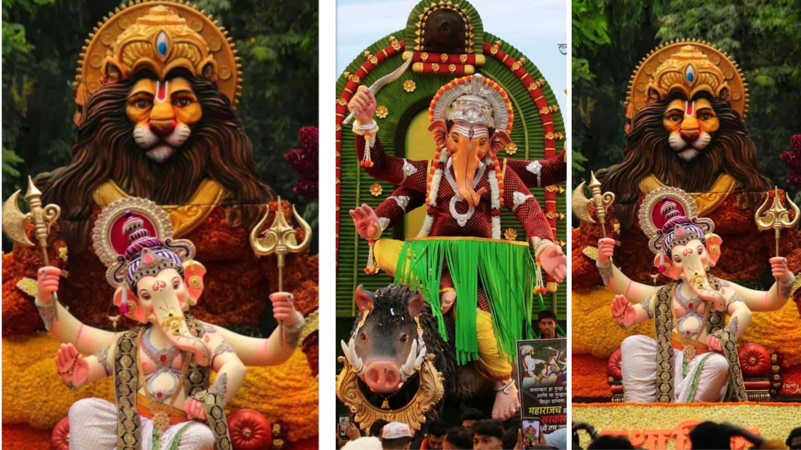 Mahavatar Narsimha: 'कंतारा' के बाद 'महावतार नरसिम्हा' का लोगों पर चढ़ा फीवर, गणपति पंडालों में दिख रही है होम्बले फिल्म्स की धूम