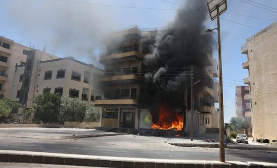 सीरिया: सुवैदा में युद्धविराम के बावजूद हिंसा जारी, 1.9 लाख लोग विस्थापित