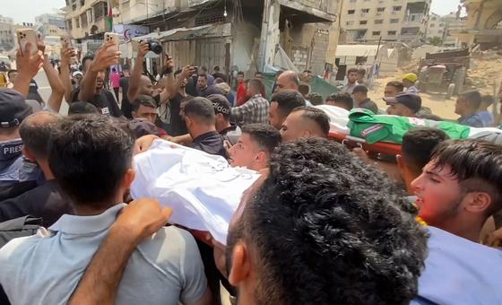 ग़ाज़ा: पत्रकारों की हत्या 'अस्वीकार्य', यूनेस्को