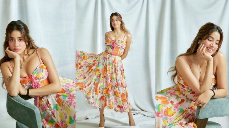 Janhvi Kapoor: कलरफुल प्रिंटेड ड्रेस में जाह्नवी कपूर ने शेयर की फोटोज, सादगी ने जीता लोगों का दिल