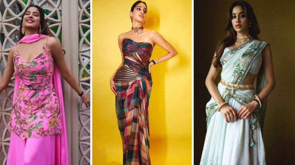 Janhvi Kapoor: एक से बढ़कर एक लुक में नजर आईं जाह्नवी कपूर, सोशल मीडिया वायरल हुईं तस्वीरें