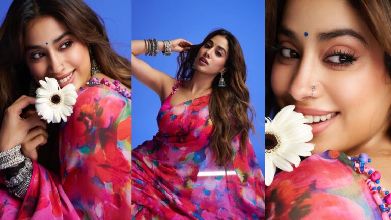 Janhvi Kapoor: परदेसिया है तेरे प्यार में जब से..., 'परम सुंदरी' को देख फैंस का दिल हुआ गार्डन-गार्डन