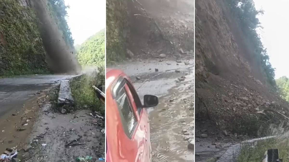 Kedarnath Highway Closed: केदारनाथ हाईवे पर बांसवाड़ा में लैंडस्लाइड, दोनों तरफ फंसी गाड़ियां, भारी बारिश ने रोके कई रास्ते