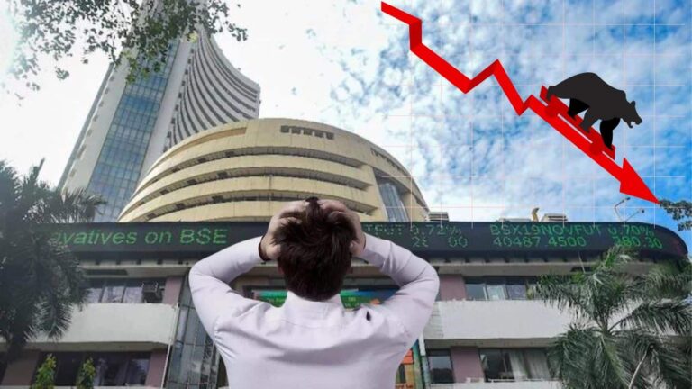 Share Market Today: शेयर बाजार में सवा ₹5 लाख करोड़ डूबे, सेंसेक्स 800 अंक टूटा, निवेशक बर्बाद
