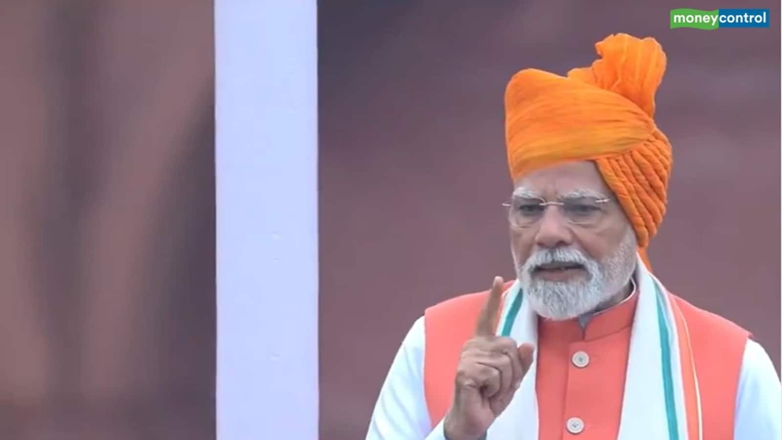 'खून और पानी एक साथ नहीं बह सकते', लाल किला की प्राचीर से पीएम मोदी ने दी दुश्मन को चेतावनी