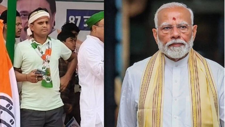 PM Modi को राहुल गांधी के मंच से भद्दी-भद्दी गालियां देने वाला मोहम्‍मद रिजवी गिरफ्तार; BJP ने दर्ज करवाया था FIR