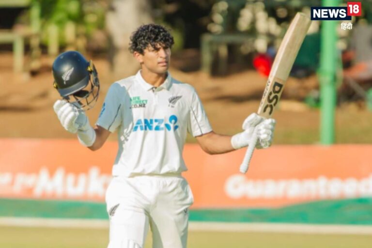 रवींद्र ने टेस्ट में खेली वनडे जैसी पारी, टीम को मिली 476 रन की बढ़त